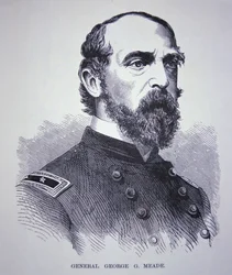 Kenraalimajuri George Meade (1815-72) (kaiverrus)