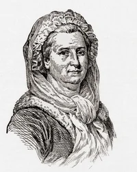 Martha Washington, teoksesta The History of Our Country, julkaistu 1905 (puukaiverrus)