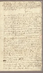 Sivu 3, Abigail Adamsin kirje John Adamsille, 31. maaliskuuta - 5. huhtikuuta 1776 (muste paperille)