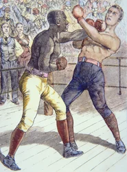 Peter Jackson v. James "Gentleman Jim" Corbett 21. toukokuuta