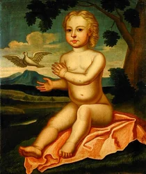 Martha "Patty" Pintardin (1769-1837) muotokuva (öljy pellavalle)
