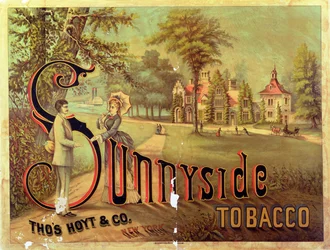 Sunnyside Tobaccoa mainostava juliste