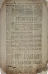 Perustuslakisopimuksen käsittely ja puhe, noin 19. maaliskuuta 1861