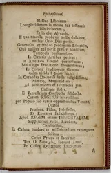 Samuel Mather, epitafia, 1724