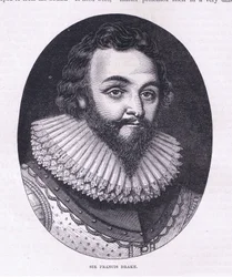 Sir Francis Drake, kuvitus Cassell