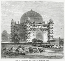 Gol Gumbaz, Mohammed Adil Shah II:n hauta, rakennettu vuonna 1659