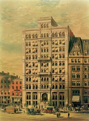 The Standard Oil Company Building, 26 Broadway, New York, pub. Root and Tinker, 1886