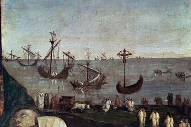 Veneitä, yksityiskohta Transport of Holy Facesta