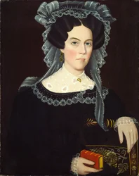 Catherine A. May, noin 1830 (öljy kankaalle).