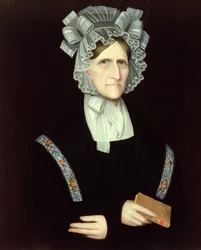 Muotokuva Katherine Salisbury Newkirk Hickokista, n. 1825