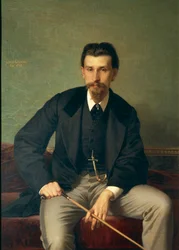 Taidemaalari Augusto Bettin muotokuva