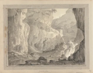 Näkymät Englannissa, Skotlannissa ja Walesissa: Gordale Scar