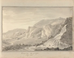 Näkymät Englannissa, Skotlannissa ja Walesissa: Ventnor Cove, Isle of Wight, heinäkuu 1804