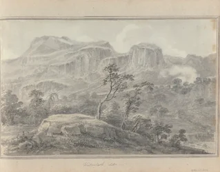 Näkymät Englannissa, Skotlannissa ja Walesissa: Watenlath, 30. elokuuta 1802
