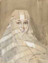 Beduiinityttö, 1886