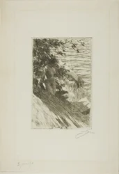 "La Grande Baigneuse" - Suuri uimari