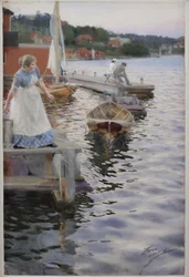 Aallot lippaavat