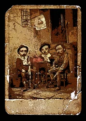 Hyvän lasin etsinnässä, 2002 (Digitaalinen maalaus)