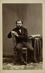 Muotokuva säveltäjä Charles Gounodista 1818-1893.