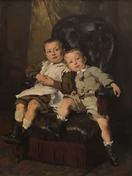 Paul ja Edmond Roger, Painterin lapset