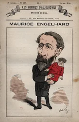 Sarjakuva Maurice Engelhardtista 1819-1891 Les Hommes d