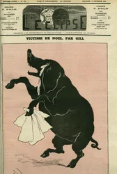 Le porc "" uhri de noel". Kansi "" L
