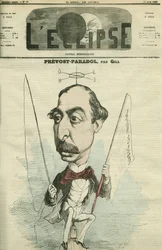 Lucien Anatole Prevost-Paradol (Prevost Paradol) (1829-1870), ranskalainen kirjallisuuskriitikko. Kansi "" L