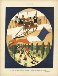 Andre Hellen (1875-1945) kuvitus Le Rire -lehdessä.