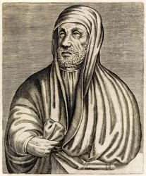 Avicenna tai Ibn Sina: persialainen monimielisyys, André Thévetin True Portraits -julkaisusta vuonna 1584