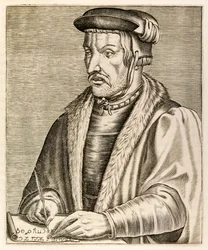Heinrich Cornelius Agrippa, ?True Portraits? André Thévet, julkaistu vuonna 1584