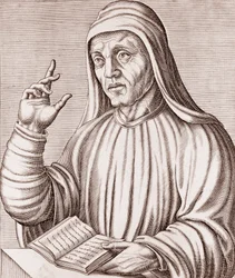 Alcuinin muotokuva (kaiverrus)