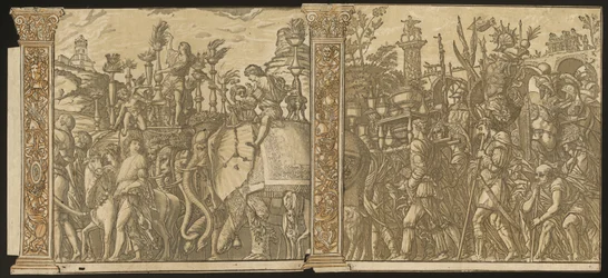 Julius Caesarin voitto [nro 5 ja 6 plus 2 saraketta], 1599.