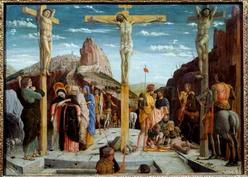 Golgata, 1400-luku, mitat 0,76 x 0,96 m
