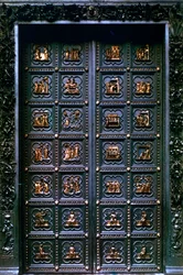 San Giovannin kastekappelin eteläovi, 1336