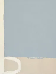 Rauhallinen sininen ja beige abstrakti