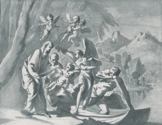 Loput lennolla Egyptiin, 1740-71.