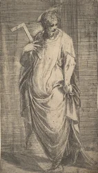 Pyhä James Minor Kristuksesta ja apostoleista, n. 1548-50.
