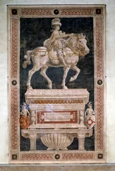 Niccolo da Tolentinon ratsastusmonumentti (erillinen fresko