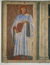 Giovanni Boccaccio, runoilija (maalaus kankaalle)