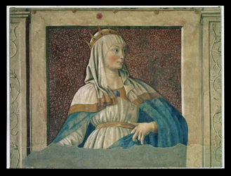 Kuningatar Esther, kuuluisien miesten ja naisten Villa Carducci -sarjasta, n. 1450