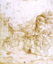 Maagisten palvominen (liitu paperille)