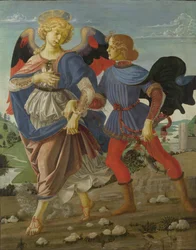 Tobias ja enkeli, noin 1470-1475.