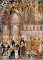 Triumph of the Church, Church Militant and Triumphant Vaihtoehtoinen nimi(t):  Allegoria aktiivisesta ja voittoisasta kirkosta ja dominikaanijärjestöstä.