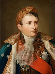 Keisari Napoleon I Bonaparten muotokuva, Andrea Appianin öljy kankaalle
