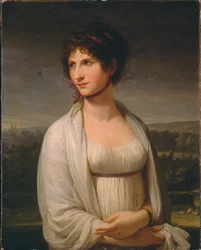 Muotokuvan oletetaan olevan Josephine Bonaparte, 1799