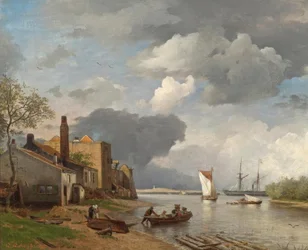 A. Achenbach, Aufklarendes Wetter