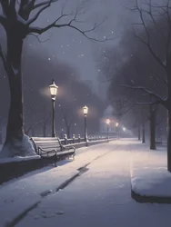 Luminen talviyö