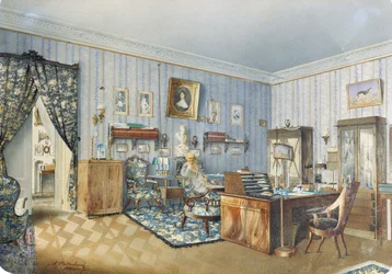 Sisustus, 1860.