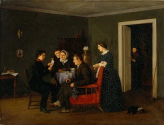 Iloinen kirje, 1858