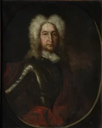 Prinssi Ivan Aleksejevitš Golitsynin muotokuva 1658-1729, 1728
